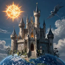 chaos castle, dream castle , hell and heaven , earth and sun