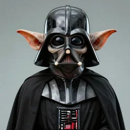 portrait of darth vader as gollum