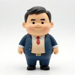 product photograph of vintage action figure of viktor orban by isabel han : fat, mad, popular, collectible, toys figures, kawaii, toys, white background : 3
