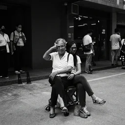 Candid Street Photography. Panatomic-X