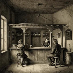 tavern, masterpiece by Edgar Maxence and Ross Tran and Michael Whelan, gustav dore, 8k, octane render