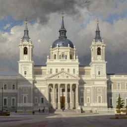 Madrid painted by Thomas Cole