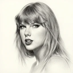 pencil art, detailed portrait of taylor swift, intricate, hyper detailed, realistic, oil painting, by julie bell, frank frazetta, cinematic lighting