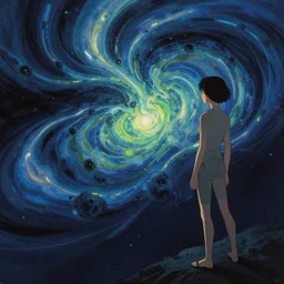 tonemapped matte painting the essence of aether by john avon, yoshitaka amano, colorism