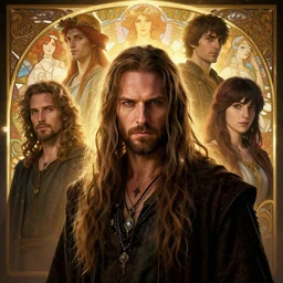highly detailed portrait of a gypsy with long hairs, stephen bliss, unreal engine, fantasy art by greg rutkowski, loish, rhads, ferdinand knab, makoto shinkai and lois van baarle, ilya kuvshinov, rossdraws, tom bagshaw, alphonse mucha, global illumination, radiant light, detailed and intricate environment