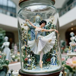 fuji gfx, 8 k, j. j abrams flare ; esoteric ultra realistic hublot matrix ( 1 9 9 0 ) film still garden dance scene in frontiers in porcelain photography fashion magazine june seinen manga portrait edition, hyperrealistic real - life timepice porcelain occult sentinel in victorian glass jar, pointe pose, eye contact, tilt shift wide shot zaha hadid background