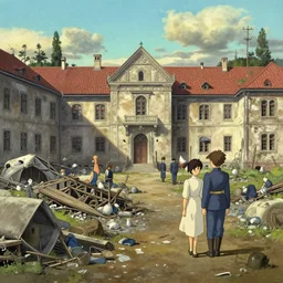 1 8 5 4 crimea florence nightingale army hospital in _ scutari overcrowded filthy blocked drains broken toilets, finely detailed perfect art, painted by greg rutkowski makoto shinkai takashi takeuchi studio ghibli r