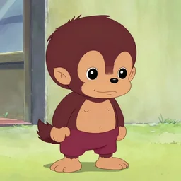 anime curious george