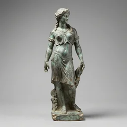 roman shiba inu venus statuette, 2 nd - 3 rd century ce