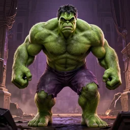 the hulk in a zombies movie