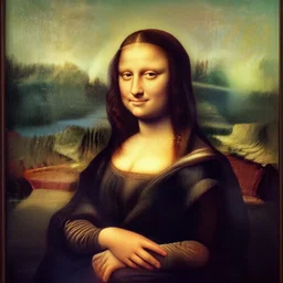 Mona Lisa with a mustache