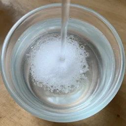 water is potassium cyanide