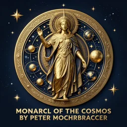 monarch of the cosmos, deity of celestial bodies, god of time and space, by peter mochrbracher, trending on artstation, masterpiece, intricate, elegant, highly detailed