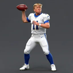 madden 2 2 character design, quarterback donald trump, create a character, playstation 4