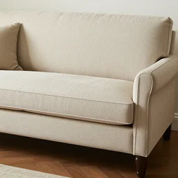 couch with chintz upholstery