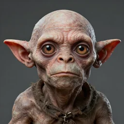 photo of demon gollum, full portrait, realistic face, detailed, sony a 7 r