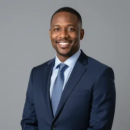 dexter henderson corporate portrait, professional profile photo, hyperreal lifelike detailed photo portrait corporate professional