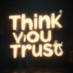 i don't think you trust,, cinematic, volumetric lighting,