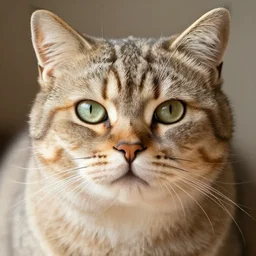 A photo of a giant cat