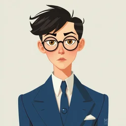 bauhaus inspired character