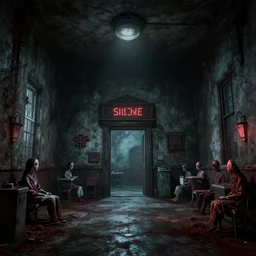 hospital inspired by silent hill 2