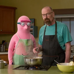 jessie pinkman from breaking bad cooking with walter white