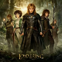 hero world the lord of the rings : the fellowship of the ring 2 0 0 1, behance hd by jesper ejsing, by rhads, makoto shinkai and lois van baarle, ilya kuvshinov, rossdraws global illumination