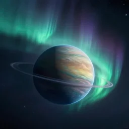 planet aurora borealis, 4 k, 8 k, best, accurate, trending on artstation, artstation, photorealism, ultrarealistic