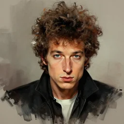 concept art of bob dylan by jama jurabaev, portrait, greig fraser, roger deakins, cinematic shot, intricate detail, trending on artstation, high quality, brush stroke