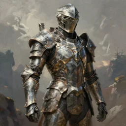 Halo video game armor concept art, muted colors, intricate painting, by  Craig Mullins, artstation, hyper detailed, cinematic