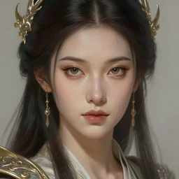 up close portrait of a beautiful norse woman, d & d, face, fantasy, intricate, elegant, highly detailed, digital painting, artstation hq, concept art, smooth, sharp focus, 4 k uhd, illustration, art by artgerm and jeehyung lee, dao trong le, trending on artstation, unreal engine 5 highly rendered