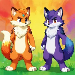what difference between utpatti - krama with ista - devata, and the furry fandom and fursona? do not both wipe the canvas of reality clean? are not both the self - identified transcendent? are not both i / not - i? 🕉☸ 🌈 🎨
