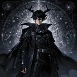 dark anime portrait of batou as a techno wizard, fantasy, intricate, elegant, highly detailed, digital painting, artstation, smooth, sharp focus, illustration, epic fractal circuit background, artgerm, alphonse mucha, epic cosmic background, erak note, eddie mendoza, christophe young, craig mullins, evan lee, silvain sarrailh, dao trong le, kan liu, character design, trending on artstation