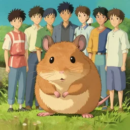 maximalist realistic rodent, trending on pixiv fanbox, painted by makoto shinkai takashi takeuchi studio ghibli, akihiko yoshida, yoshitaka amano, wangechi mutu, clean cel shaded vector art. shutterstock. behance hd by lois van baarle, artgerm, helen huang, rossdraws, illustration