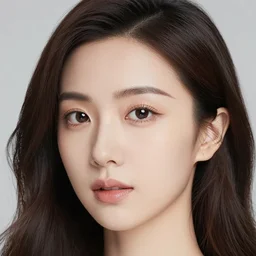 portrait photography of beautiful woman face