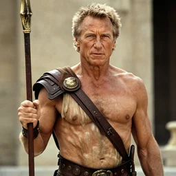 Clint Eastwood as Greek god