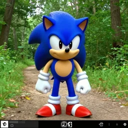 sonic the hedge hog trail cam footage