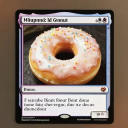 mtg card of a donut