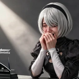 Hideo Kojima crying over playing Nier: Automata, photograph, hd