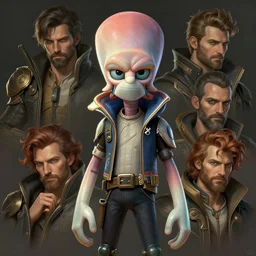 portrait shot of squidward in cyberpunk 2 0 7 7, intricate, elegant, highly detailed, centered, digital painting, artstation, concept art, smooth, sharp focus, illustration, artgerm, tomasz alen kopera, peter mohrbacher, donato giancola, joseph christian leyendecker, wlop, boris vallejo