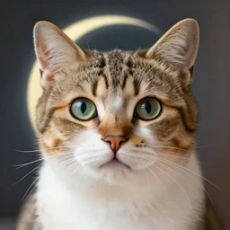 a cat by moonkitti