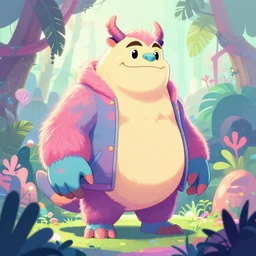 bloom winter jungle hyperbeast by Brock Hofer digital art, ArtStation  GTA cover comics style  by James Gurney and beeple global illumination Pixar and Disney tone mapping pastel vibrant golden age