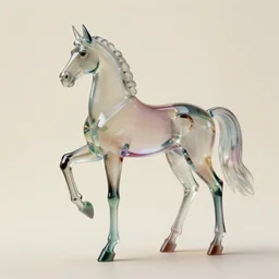 a post - minimalism portrait of a glass pegasus with very long legs vibrant color scheme, highly detailed, in the style of romanticism, cinematic, artstation, moebius, greg rutkowski