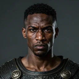 portrait of a slender black man with angry face. renaissance era. Redguard. Skyrim. Epic fantasy. hyperrealism. symetric face cinematic top lighting, insanely detailed and intricate, face by wlop, Frank frazeta, Lucas Graciano Boris Vallejo. Character Art. High Fantasy. golden ratio, symmetric matte painting, cinematic, trending on artstation, deviantart and cgsociety, 8k, high resolution