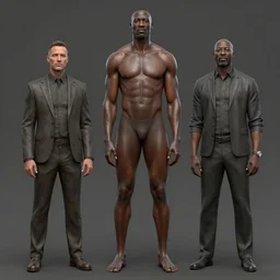 concept art by anders zorn and craig mullins depicting djimon hounsou as a tall and very lean temple guard dressed in ancient egyptian decorative armor, flowing robes, harem pants, and leather strapped sandals