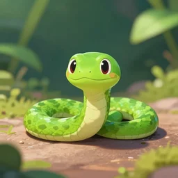 a cute lil snek