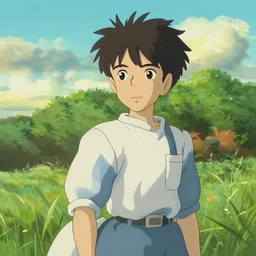 an anime wallpaper, landscape, studio ghibli, 4 k quality, 8 k quality, high definition, digital art, matte painting, realistic painting, artstation, anime art, fanart, illustration, pixiv, danbooru, painttool sai, procreate, aesthetic