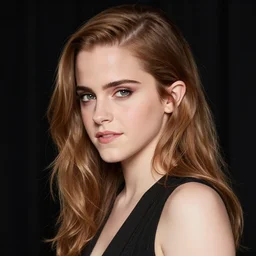 emma watson, kpop idol, digital art
