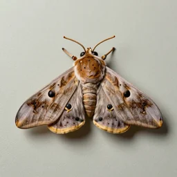 anthopomorphic moth