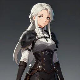 Triss from The Witcher 3 but an anime
